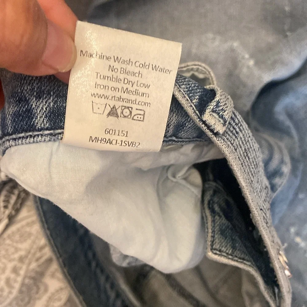 RtA Japanese Denim size 33
